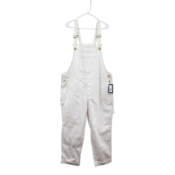 Universal Thread Women's Plus 100% Cotton Denim Overall Pants - 16 - Picture 1 of 9